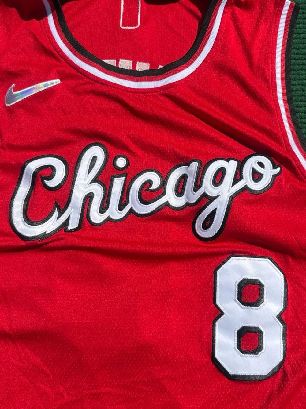 2021-22 Chicago Bulls LaVine #8 Nike Swingman Alternate Jersey Size 3XL